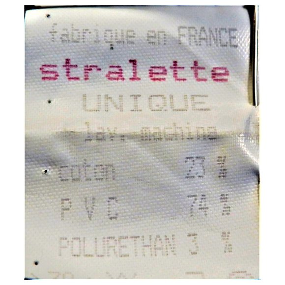 Starlette Paris Black Moto Jacket in Size Medium - Picture 6 of 7